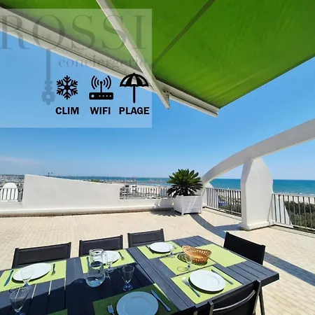 Rooftop Sur La Plage, Clim Et Wifi Fibre - Rossiconciergerie - Linge Inclus Apartment *